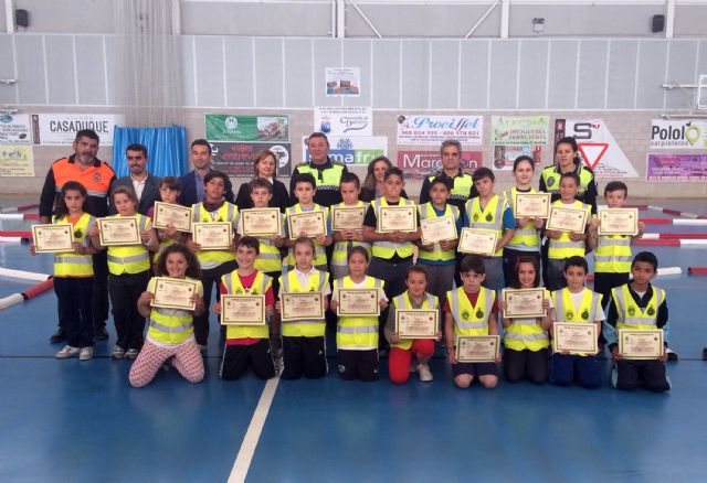 Concluye la campaña escolar de educación vial de Las Torres de Cotillas