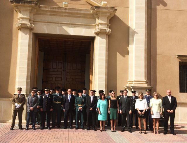 La Guardia Civil rinde homenaje a su patrona en Las Torres de Cotillas