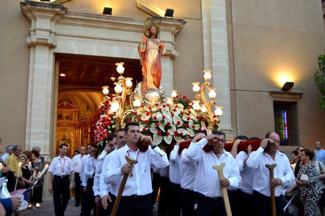 El Sagrado Corazón de Jesús cumple con su tradicional procesión en Las Torres de Cotillas