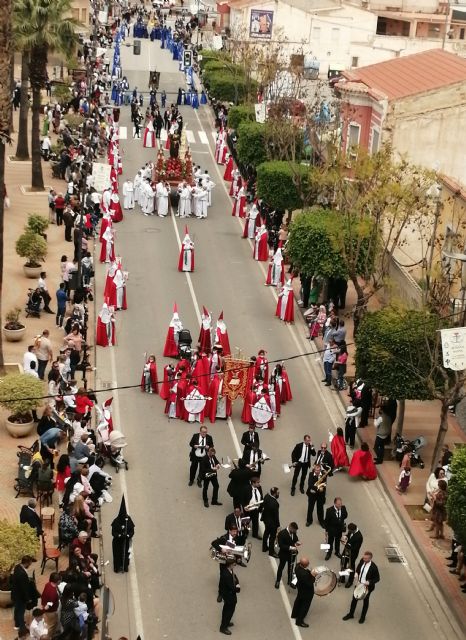 El PP torreño con nuestros cofrades en la procesión con más historia de la Semana Santa local, la del Calvario