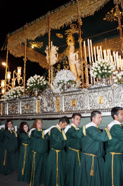 El Jesús Cautivo y la Esperanza Macarena se encuentran un año más en Las Torres de Cotillas