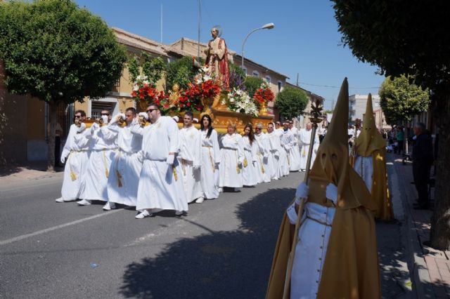 La procesión del Calvario conmemora la Pasión de Cristo en la Semana Santa torreña