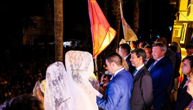 La espectacular 'Quema del Raspajo' culmina las fiestas patronales de Las Torres de Cotillas