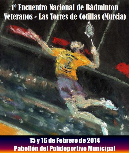 Los mejores veteranos del bádminton se citan en Las Torres de Cotillas