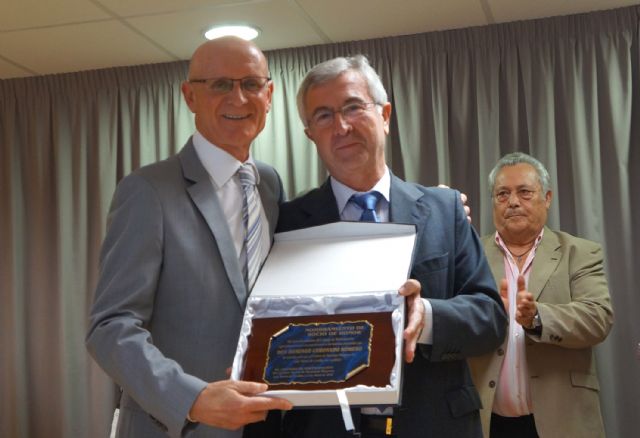 Domingo Coronado, 'Socio de Honor' del Centro de Día de las Personas Mayores torreño
