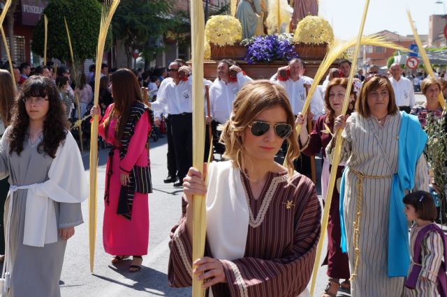 Las palmas y las ramas de olivo, protagonistas un año más del Domingo de Ramos torreño