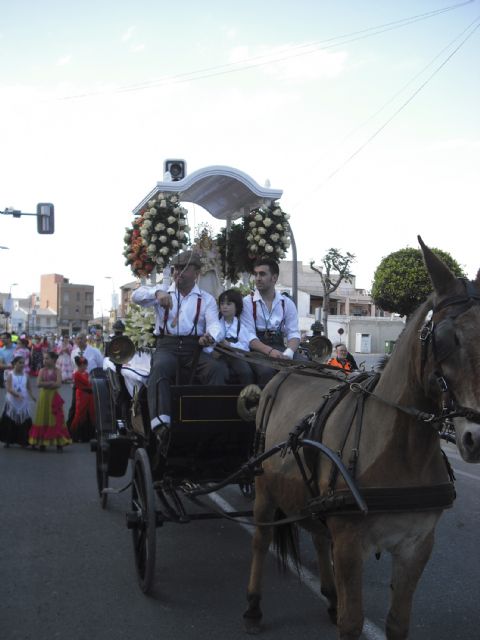La 'Blanca Paloma', protagonista un año más en Las Torres de Cotillas