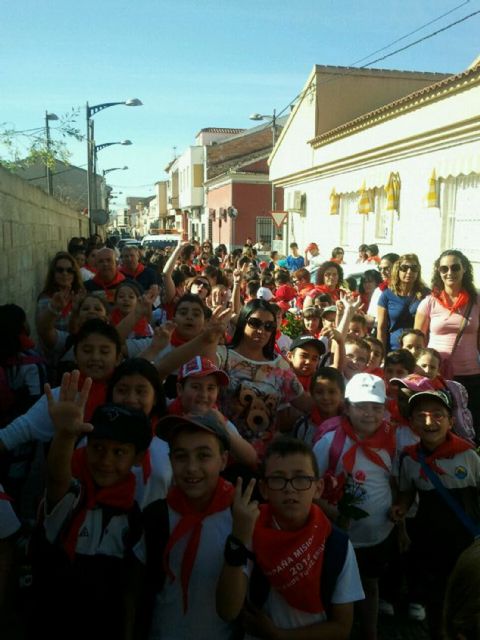 Los escolares del colegio torreño 'Divino Maestro' muestran su lado más solidario