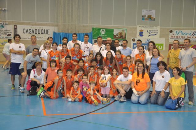 Fiesta del baloncesto para los más pequeños en Las Torres de Cotillas