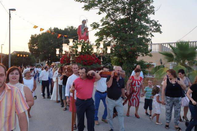 San Joaquín toma las calles en la pedanía de La Loma