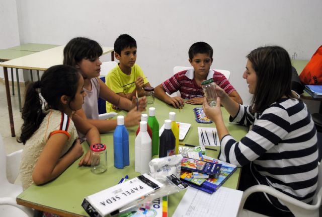 Vuelven los talleres de ocio educativo al barrio del Carmen de Las Torres de Cotillas