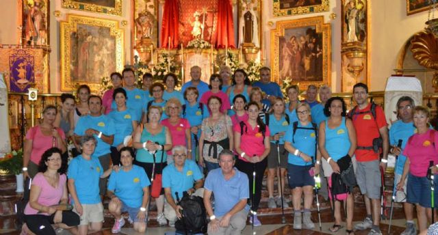 El senderismo de 'Los Peregrinos' torreños les llevó hasta el Niño de Mula