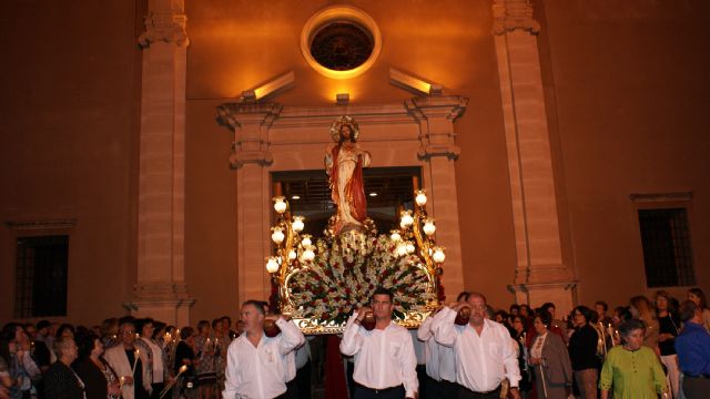 El Sagrado Corazón de Jesús desfiló por las calles de Las Torres de Cotillas