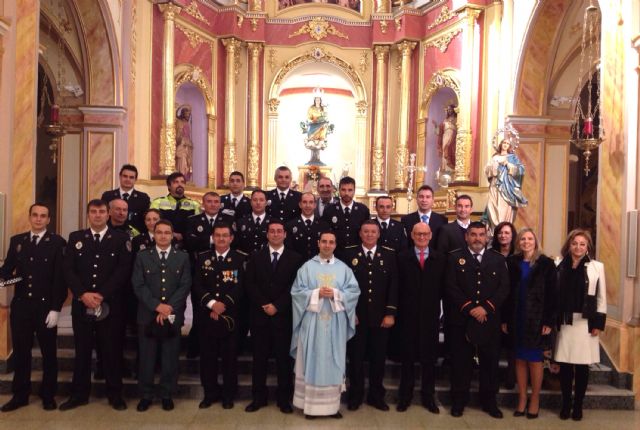 La Policía Local de Las Torres de Cotillas honra un año más a la Purísima Concepción