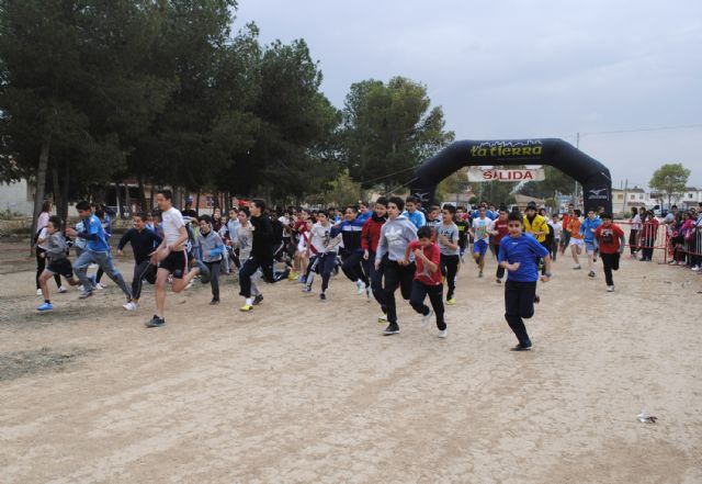 Cerca de mil estudiantes participarán en el cross escolar 2015 de Las Torres de Cotillas