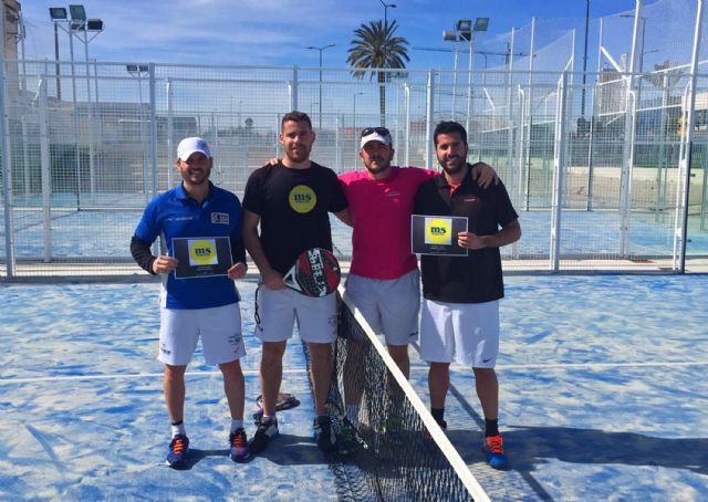 Javi Pitillín y Jesús García ganan el mini torneo aficionado de pádel organizado por la Concejalía de Deportes torreña