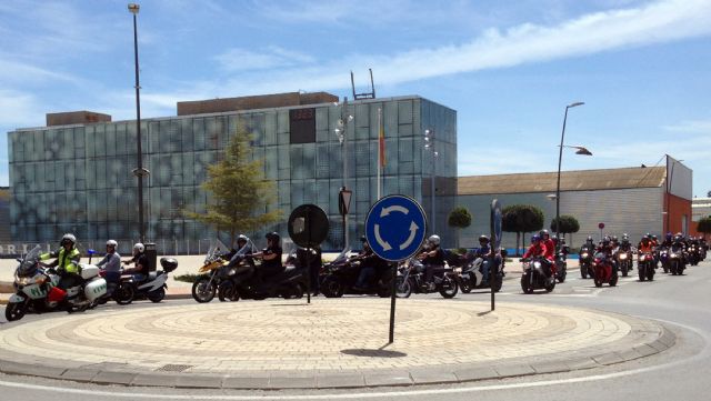 Las Torres de Cotillas disfrutó del gran espectáculo de la 'XX Ruta Mototurística por la Vida'