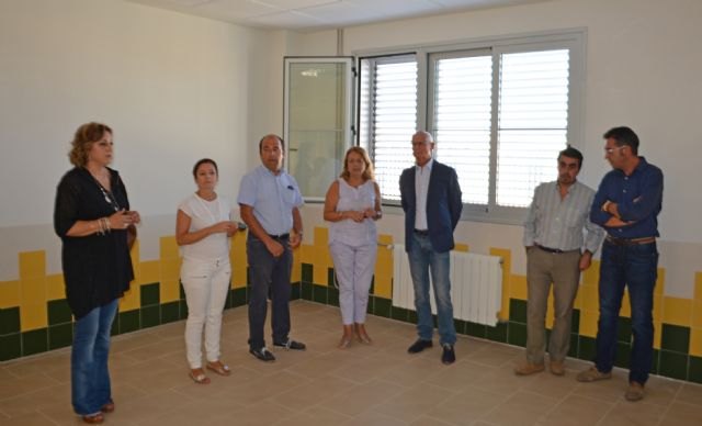 La Comunidad realiza obras de mejora en tres centros educativos de Las Torres de Cotillas