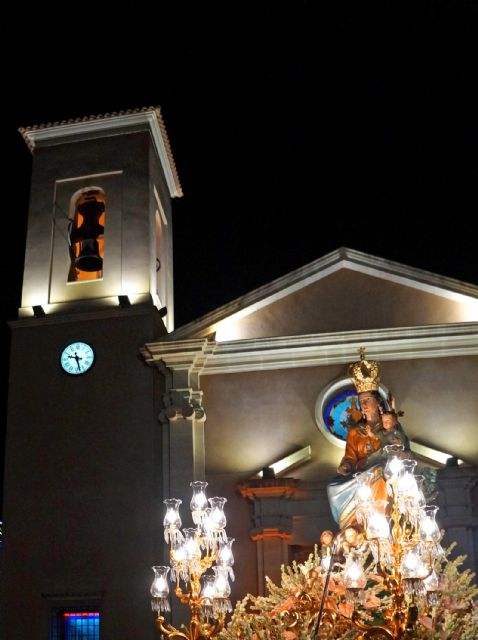 Las Torres de Cotillas se prepara para devolver en romería a su patrona tras las fiestas