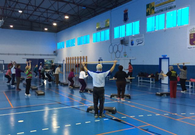 Las Torres de Cotillas propone un año más sus cursos gratuitos de gerontogimnasia