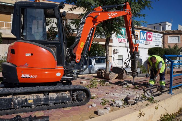 Arrancan las obras de rehabilitación del parque de La Media Legua torreña