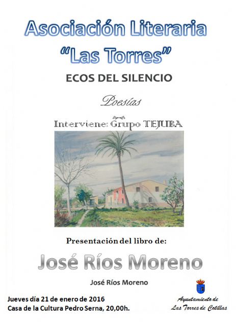 Los 'Jueves Literarios' torreños se teñirán de poemas taurinos, flamencos y huertanos