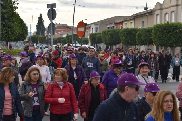 200 senderistas dicen no a la violencia contra la mujer con una saludable jornada de convivencia