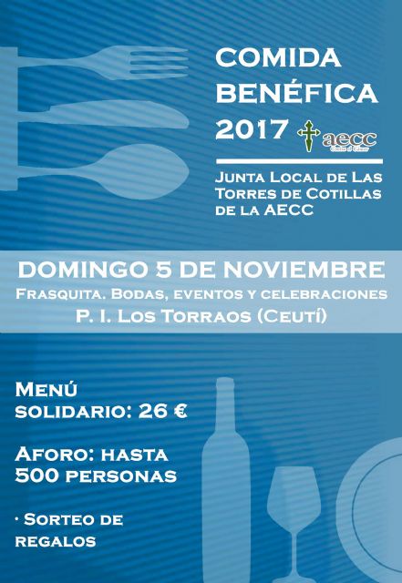 La junta local de la AECC celebra su tradicional comida benéfica