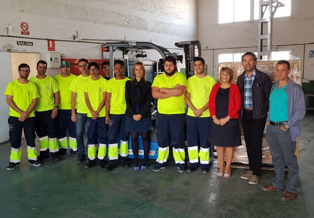 Los alumnos del taller de actividades auxiliares de almacén pasan al periodo de prácticas