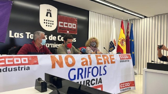 CCOO Industria no reconoce las “causas económicas” que aduce la empresa Grifols para plantear su ERE