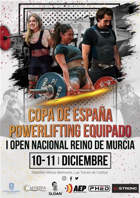 Las Torres de Cotillas acogerá la I Copa de España de Powerlifting