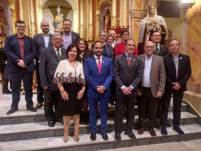 La Cofradía del Santísimo Cristo de la Flagelación de Las Torres de Cotillas celebra su misa cuaresmal