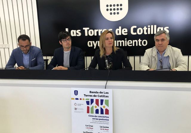 La banda de música de Las Torres de Cotillas se irá de conciertos para celebrar el 700° aniversario como mayorazgo del municipio