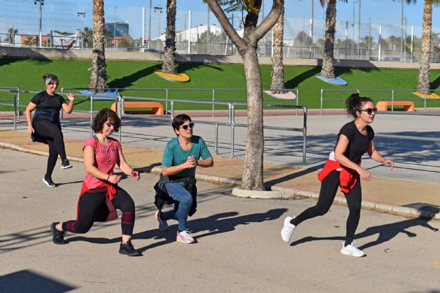 Gran mañana de 'deporte dominical' en el polideportivo municipal para comenzar febrero