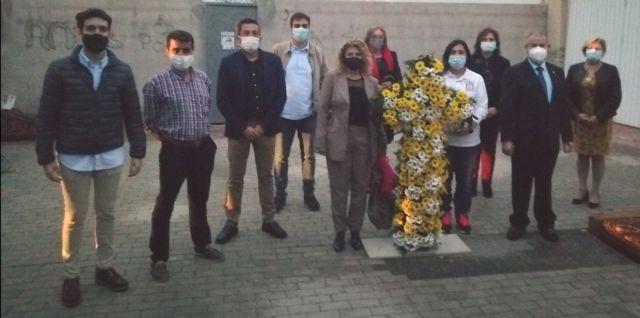 El PP de Las Torres de Cotillas, con los vecinos del Barrio de la Cruz en la Misa solemne de sus fiestas 2021