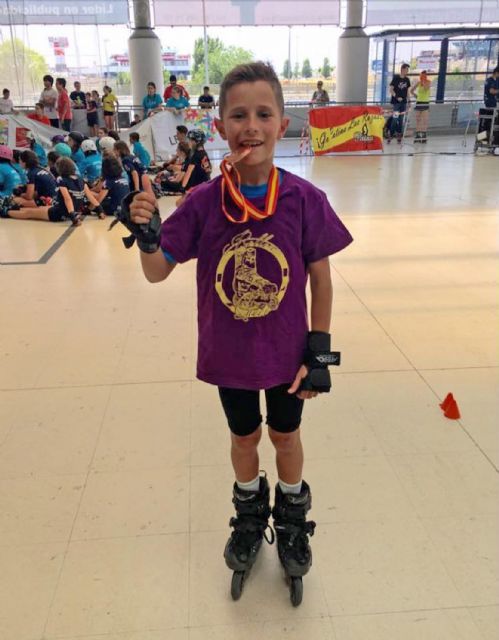 El torreño José Peñalver, medalla de bronce alevín en el Campeonato de España freestyle de patinaje