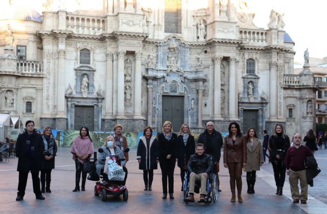 La torreña Andrea Barquero en la Comisión de Discapacidad del Partido Popular de la Región de Murcia