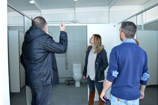 Concluyen las obras de la nueva cantina del polideportivo municipal torreño