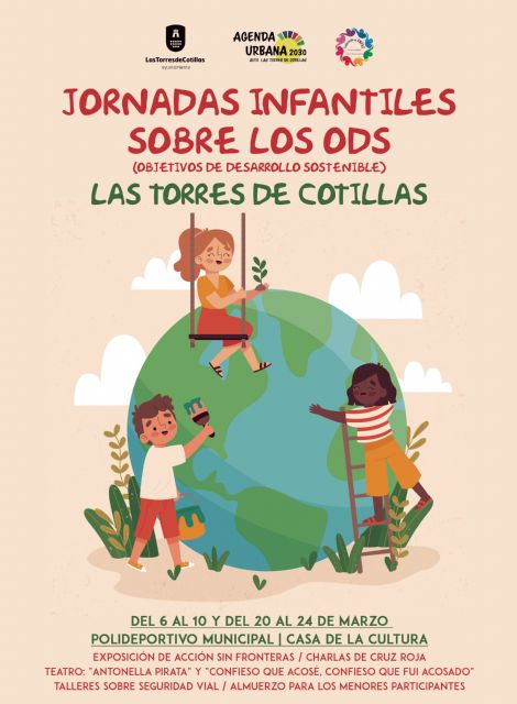 Los escolares torreños participarán en unas jornadas de sensibilización sobre los ODS