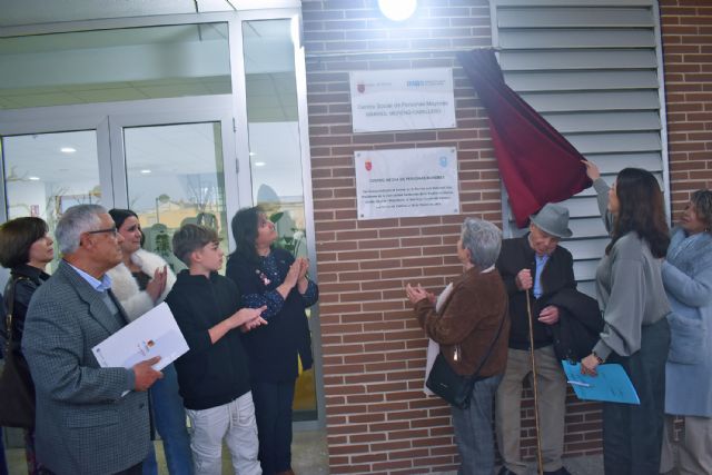 El Centro Social de Personas Mayores cambia su nombre en homenaje a la a&ntilde;orada Marisol Moreno Caballero
