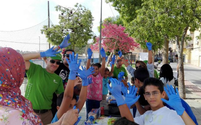 Gran jornada de convivencia para dar la bienvenida de nuevo a las actividades de 'Columbares' en el barrio del Carmen