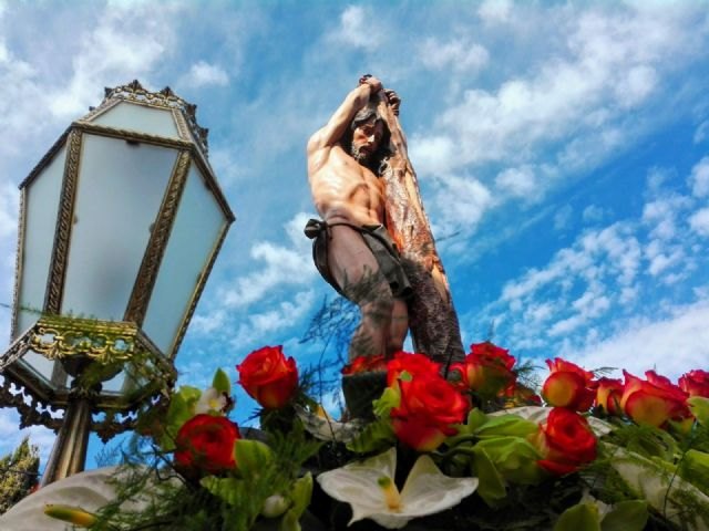 La imagen del Santísimo Cristo de la Flagelación de Las Torres de Cotillas cumple treinta años
