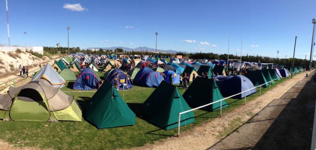 El ´FestiJorge 2017´ reunió a casi 3.000 jóvenes scouts en Las Torres de Cotillas