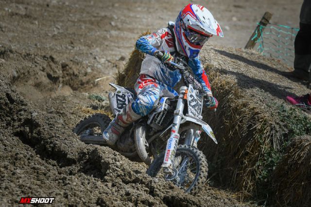 El piloto torreño Daniel Navarro, campeón de España de motocross en categoría MX50