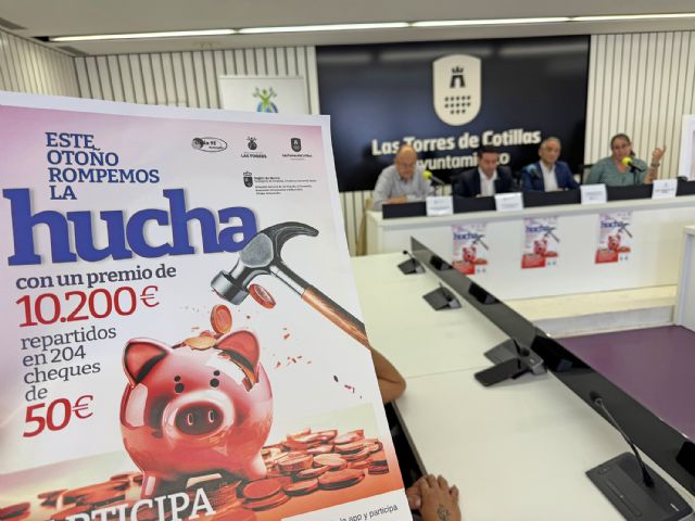 Una campaña comercial 'rompe la hucha' este otoño con más de 10.000 euros en premios