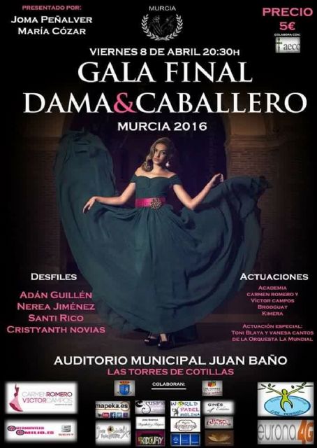 Las Torres de Cotillas, lista para el 'Certamen Dama y Caballero de Murcia'