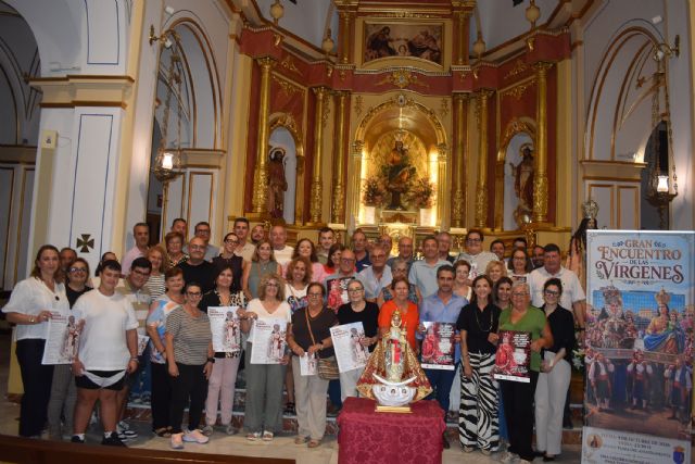 Las Torres de Cotillas presenta el cartel de la histórica visita de la Virgen de la Fuensanta