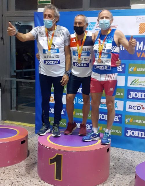 El atleta torreño Ángel Salinas logra dos bronces en el nacional máster