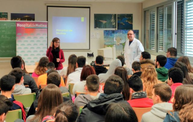 El IES 'La Florida' torreño y el Hospital de Molina, contra los malos hábitos juveniles