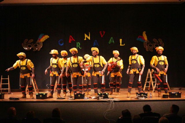 NOTA DE PRENSA - Los Sangochaos de Torrevieja ganan el concurso de chirigotas de Carnaval de Las Torres de Cotillas